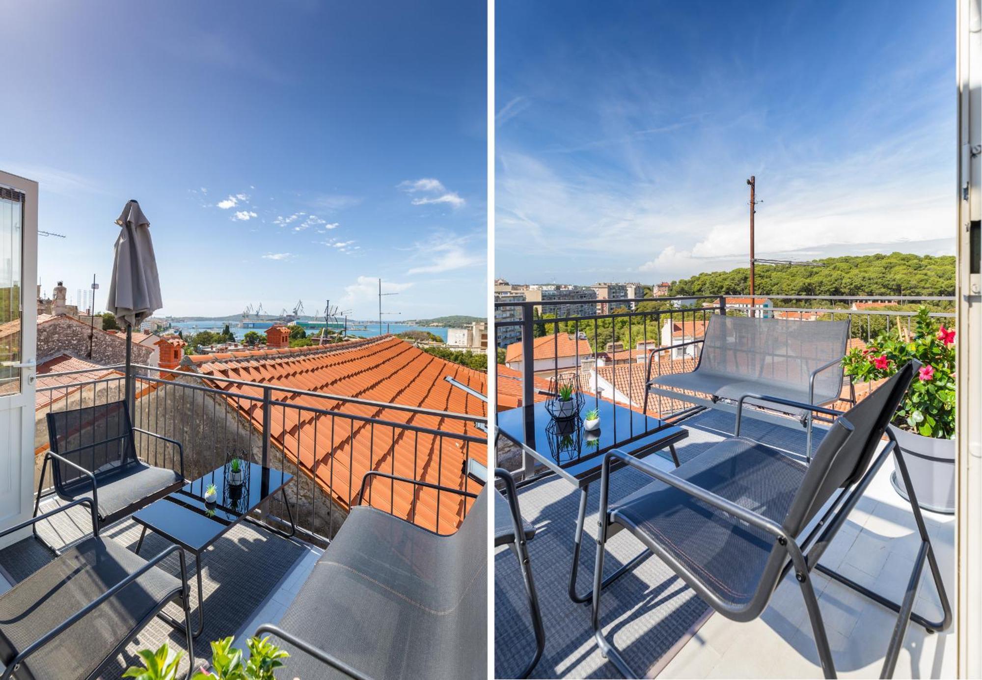 Pula Bay View Apartment Exteriör bild